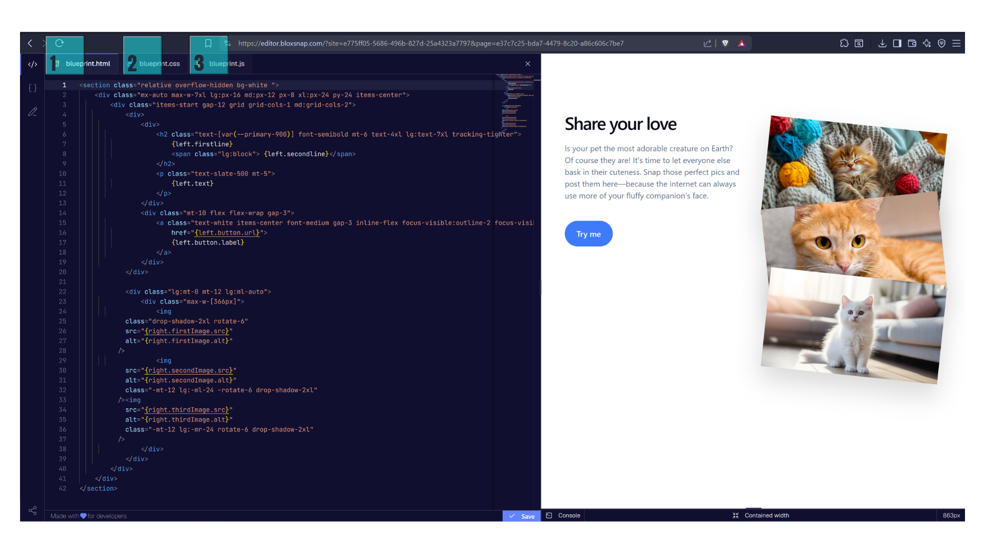 Blueprint Editor