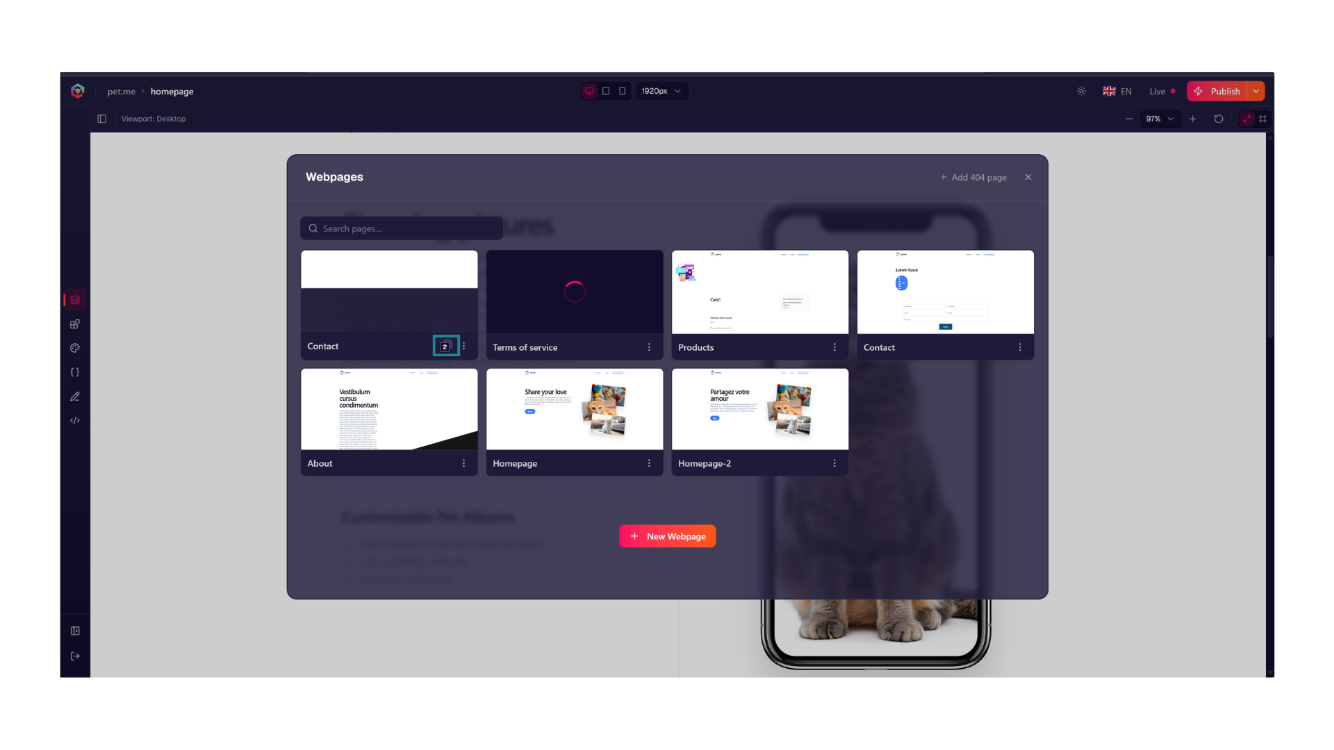 Nested Pages Indicator
